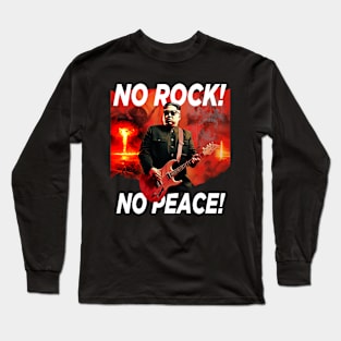 Kim Jong Un Rocker Long Sleeve T-Shirt